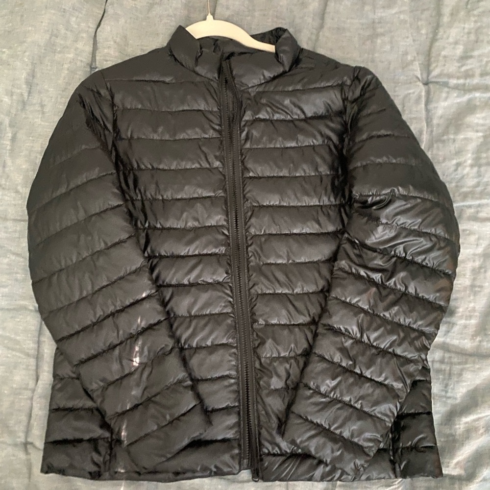 Primary Black Puffer Coat